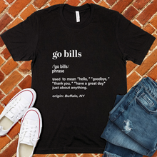 Load image into Gallery viewer, Go Bills Definition Tee
