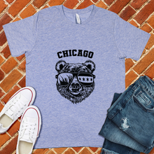 Load image into Gallery viewer, Chicago Bears Skyline And Flag Tee
