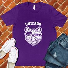 Load image into Gallery viewer, Chicago Bears Skyline And Flag Tee
