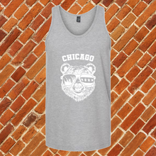 Load image into Gallery viewer, Chicago Bears Skyline And Flag Unisex Tank Top
