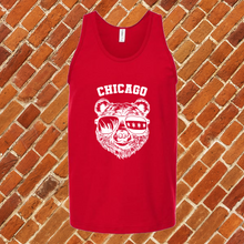 Load image into Gallery viewer, Chicago Bears Skyline And Flag Unisex Tank Top
