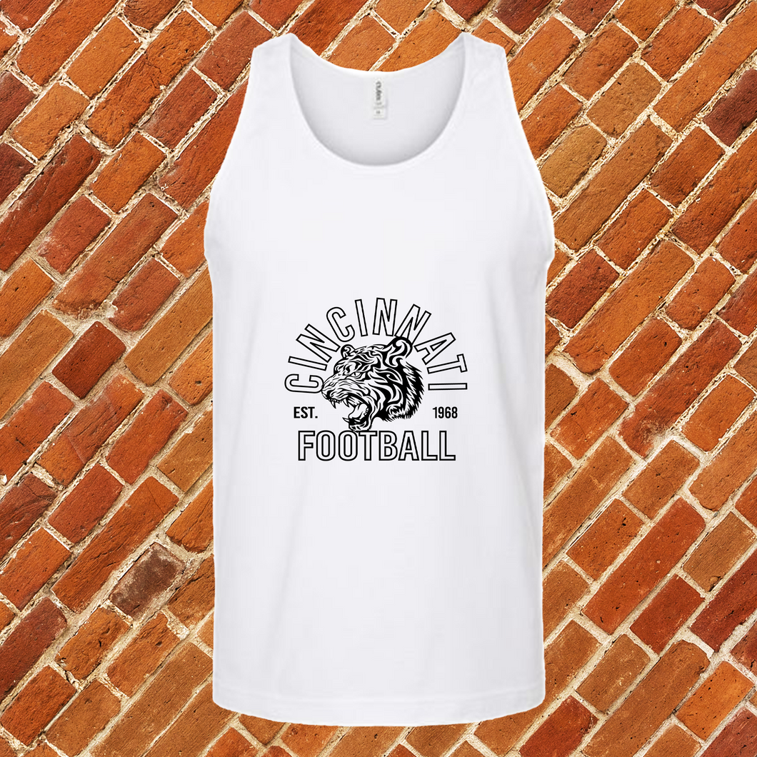 Cincinnati Football Unisex Tank Top