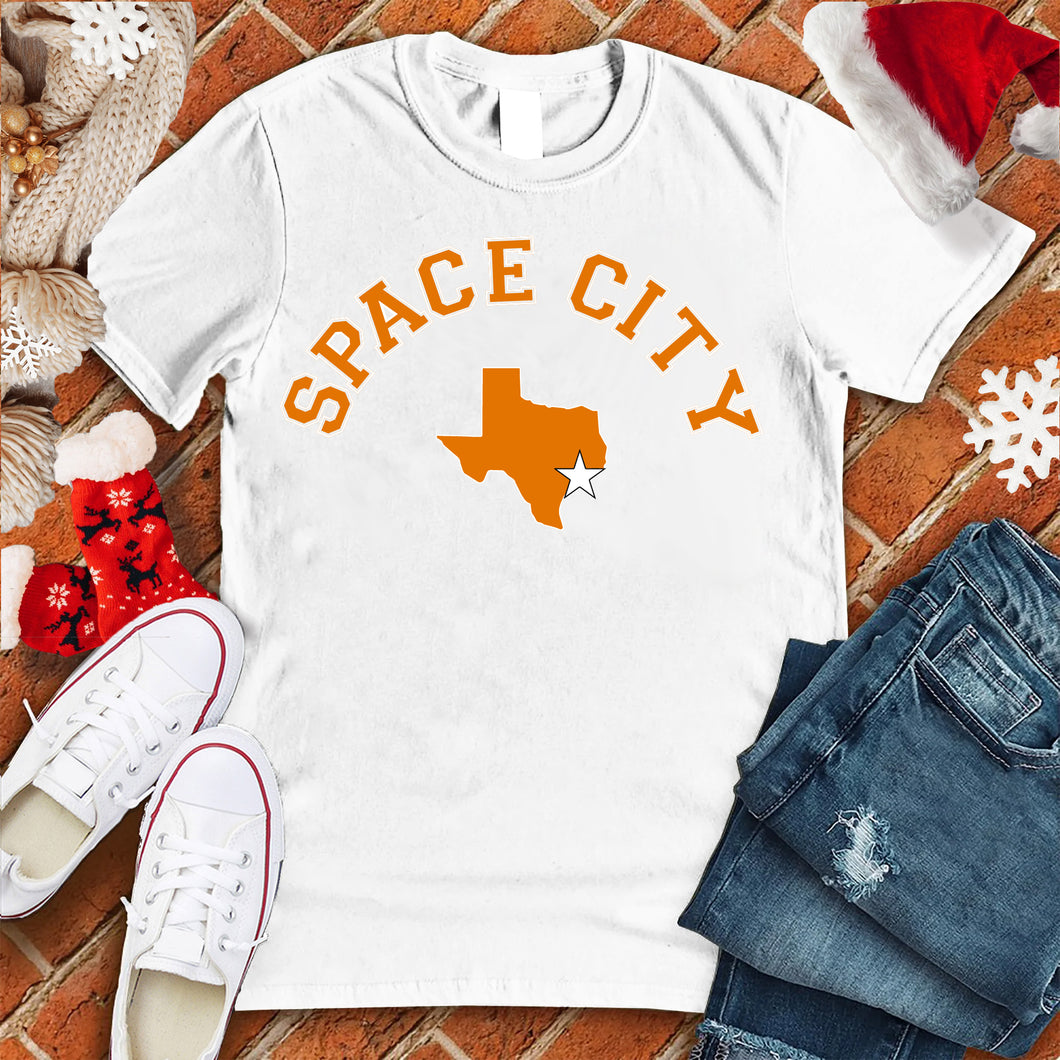 Space City Christmas Tee