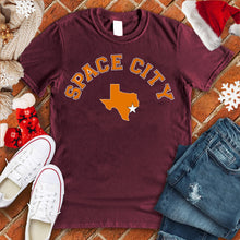 Load image into Gallery viewer, Space City Christmas Tee
