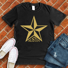 Load image into Gallery viewer, Golden Austin Star Tee
