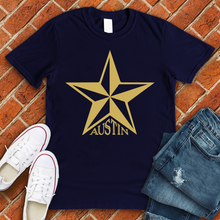 Load image into Gallery viewer, Golden Austin Star Tee
