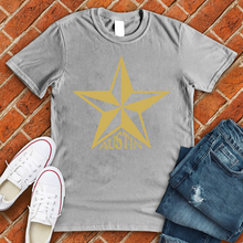 Load image into Gallery viewer, Golden Austin Star Tee
