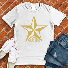 Load image into Gallery viewer, Golden Austin Star Tee
