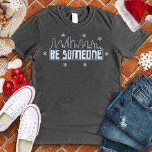 Load image into Gallery viewer, Be Someone Snow Mural Tee
