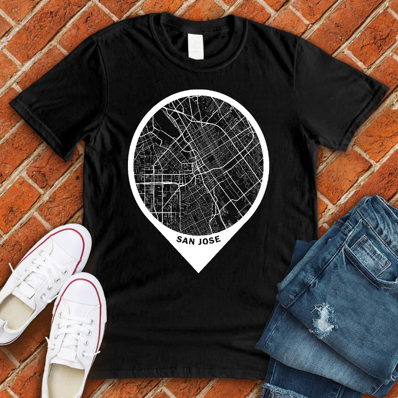 San Jose Map Tee