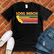 Load image into Gallery viewer, Retro Long Beach Tee
