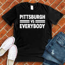 Load image into Gallery viewer, Pittsburgh Vs Everybody Alternate Tee
