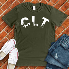 Load image into Gallery viewer, CLT Alternate Skyline Tee
