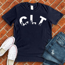 Load image into Gallery viewer, CLT Alternate Skyline Tee
