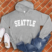 Load image into Gallery viewer, Seattle White Hoodie
