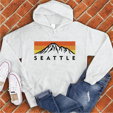 Load image into Gallery viewer, Seattle Mountain Sunset Hoodie
