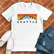 Load image into Gallery viewer, Seattle Mountain Sunset Tee

