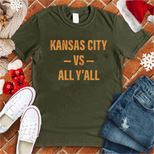 Load image into Gallery viewer, Kansas City Vs. All Y&#39;all Tee
