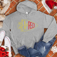 Load image into Gallery viewer, Kansas Sea of Red Hoodie
