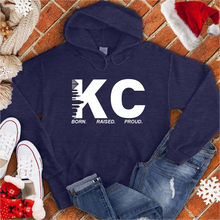 Load image into Gallery viewer, KC Born Raised Proud Winter Hoodie
