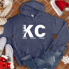 Load image into Gallery viewer, KC Born Raised Proud Winter Hoodie
