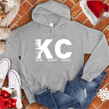 Load image into Gallery viewer, KC Born Raised Proud Winter Hoodie
