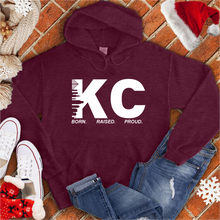 Load image into Gallery viewer, KC Born Raised Proud Winter Hoodie

