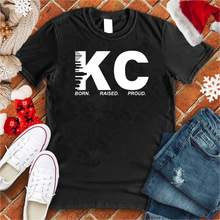 Load image into Gallery viewer, KC Born Raised Proud Winter Tee
