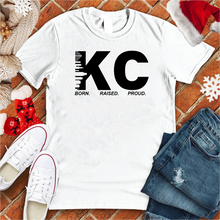 Load image into Gallery viewer, KC Born Raised Proud Winter Tee
