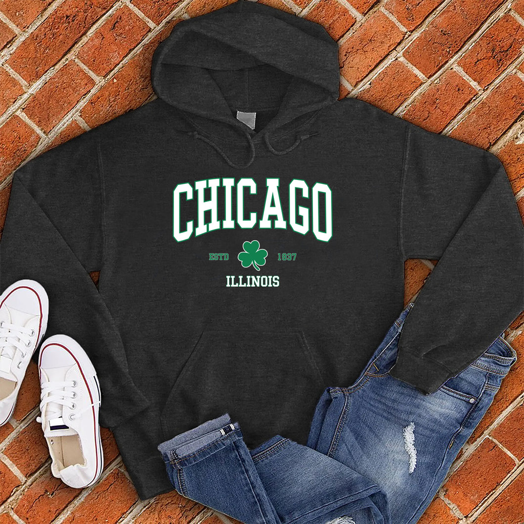 Chicago Illinois Clover Hoodie