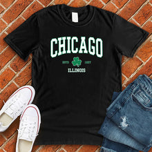 Load image into Gallery viewer, Chicago Illinois Clover Tee
