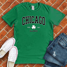 Load image into Gallery viewer, Chicago Illinois Clover Tee

