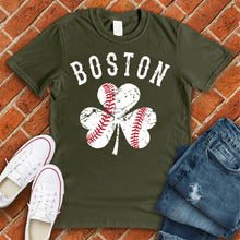 Load image into Gallery viewer, Boston Clover Baseball Tee
