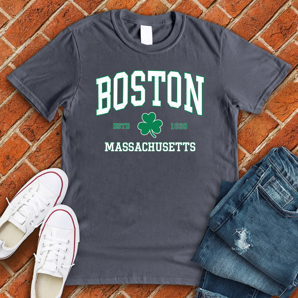 Boston Mass Clover Tee