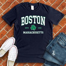 Load image into Gallery viewer, Boston Mass Clover Tee
