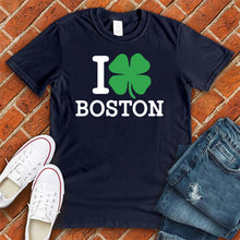 Load image into Gallery viewer, I Love Boston Clover Tee
