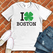 Load image into Gallery viewer, I Love Boston Clover Tee
