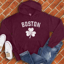 Load image into Gallery viewer, Boston with Clover Hoodie
