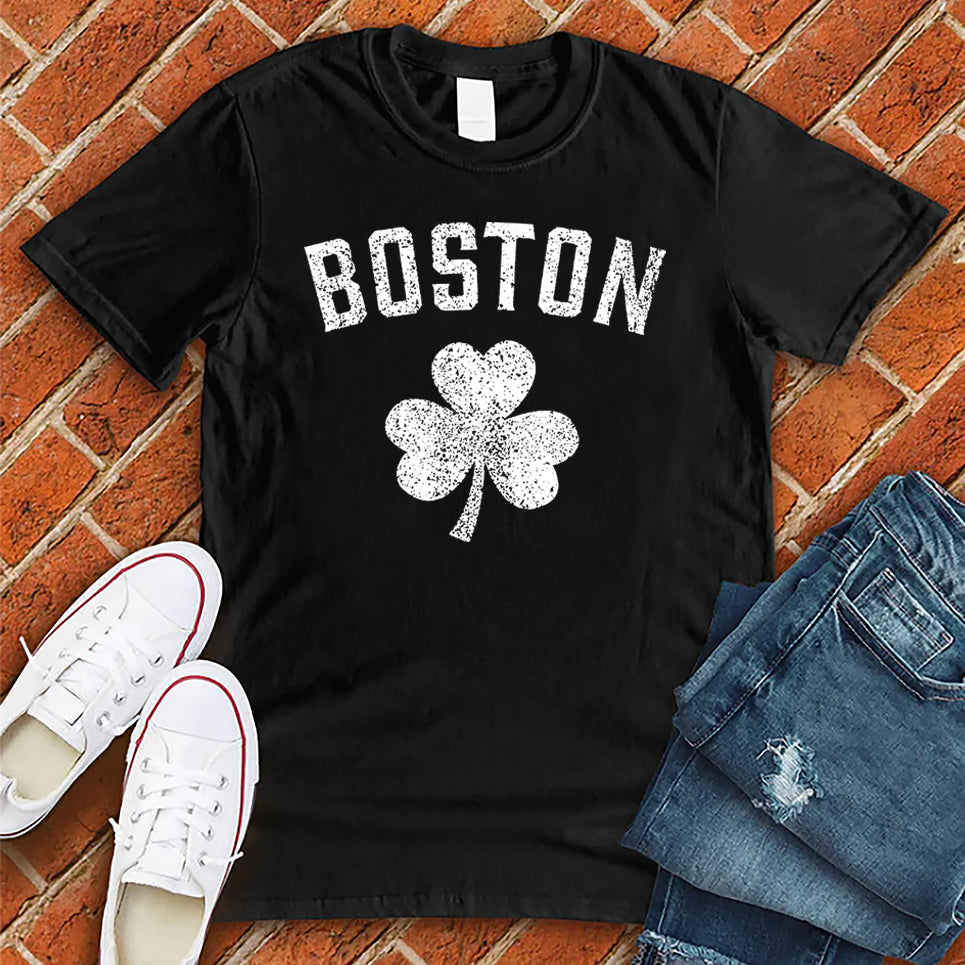 Boston with Clover Tee