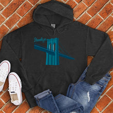 Load image into Gallery viewer, Blue Brooklyn Bridge Hoodie

