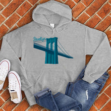Load image into Gallery viewer, Blue Brooklyn Bridge Hoodie
