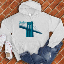 Load image into Gallery viewer, Blue Brooklyn Bridge Hoodie
