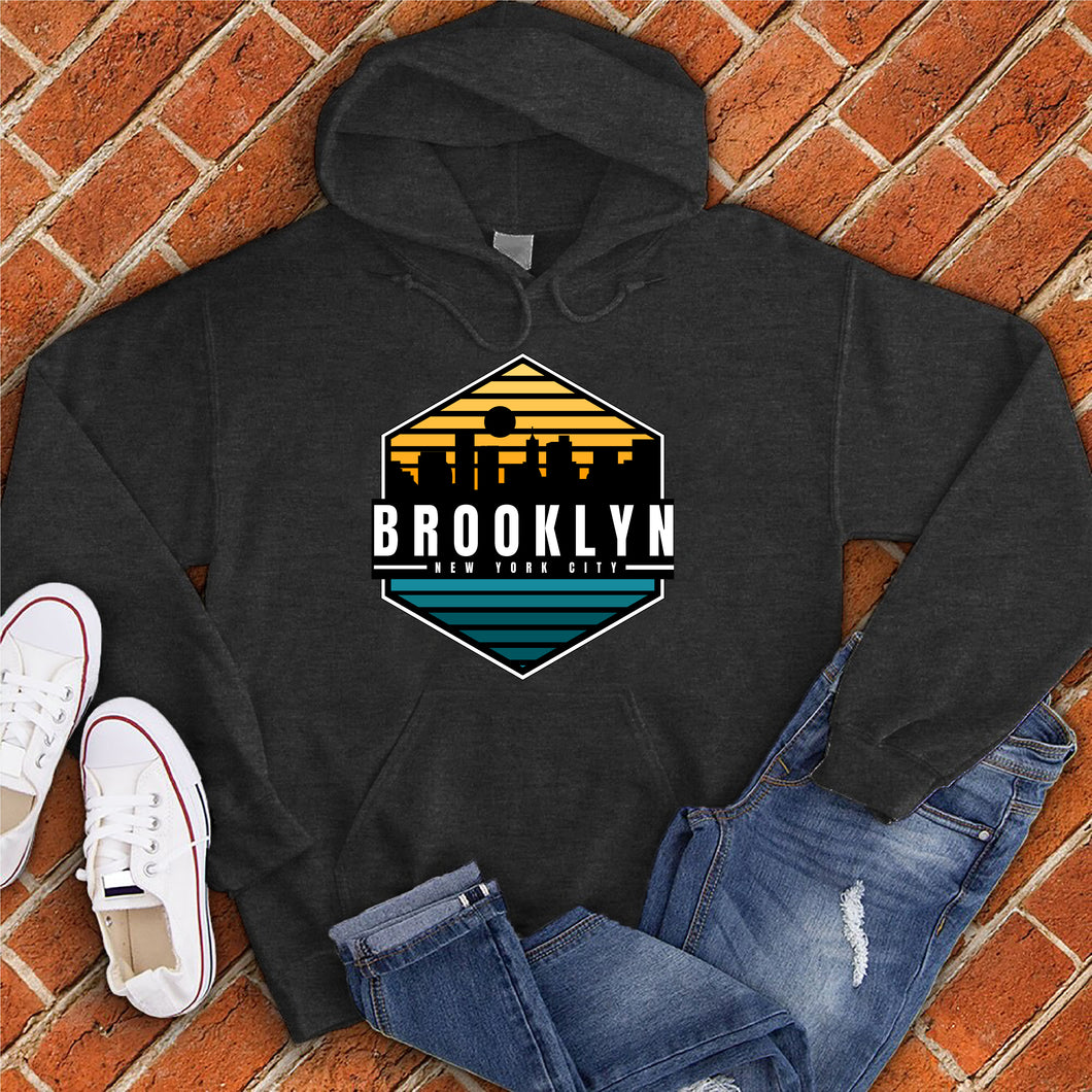 Brooklyn Sunset Hexagon Hoodie