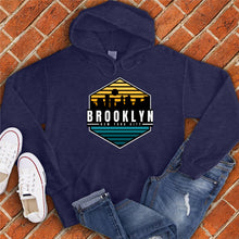 Load image into Gallery viewer, Brooklyn Sunset Hexagon Hoodie
