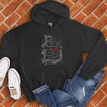 Load image into Gallery viewer, Vintage Brooklyn New York Map hoodie
