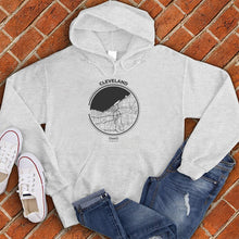 Load image into Gallery viewer, Map of Cleveland Hoodie
