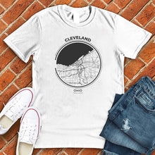 Load image into Gallery viewer, Map of Cleveland Tee
