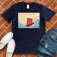Load image into Gallery viewer, Brooklyn Bridge in the Clouds Tee
