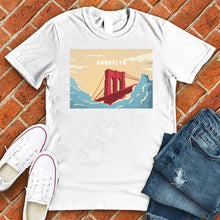 Load image into Gallery viewer, Brooklyn Bridge in the Clouds Tee
