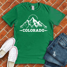 Load image into Gallery viewer, Never Stop Exploring Colorado Tee
